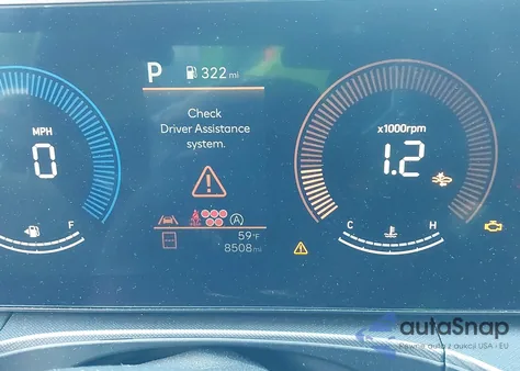 2025 Hyundai Santa Fe Se from USA, damaged, VIN 5NMP1DGL0SH074377